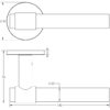 CR-103 Grade 316 Internal & External Door Handle