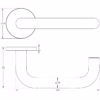 CR-106 Grade 316 Internal & External Door Handle