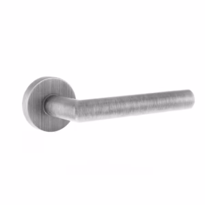 FMR236UG Forme Elle Lever Door Handle on Minimal Round Rose - Urban Graphite