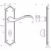 Jedo Paris Suite Lever on Plate