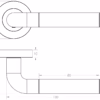 Jedo Dual Range Twin Door Handles