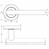 Jedo Rosetta Door Handles