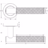 Jedo Bari Knurled Door Handles