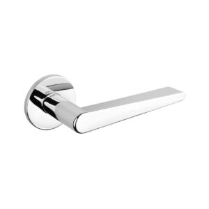 T1967R5SPC Tupai Rapido 5S Line Torrao Lever Door Handle on 5mm Slimline Round Rose - Bright Polished Chrome