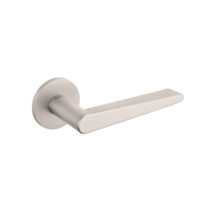 T1967R5SPL Tupai Rapido 5S Line Torrao Lever Door Handle on 5mm Slimline Round Rose - Pearl Nickel