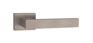 T2275LPL Tupai Rapido RetaLine Rillo Lever Door Handle on Long Rose - Pearl Nickel
