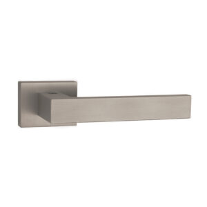 T2275LSC Tupai Rapido RetaLine Rillo Lever Door Handle on Long Rose - Satin Chrome