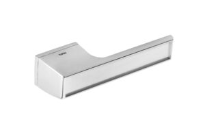 T3089LSC Tupai Rapido VersaLine Tobar Lever Door Handle on Long Rose - (Without Decorative Plate) - Satin Chrome