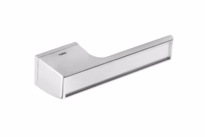 T3089LSC Tupai Rapido VersaLine Tobar Lever Door Handle on Long Rose - (Without Decorative Plate) - Satin Chrome