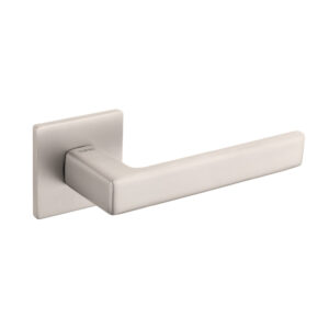 T3095S5SPL Tupai Rapido 5S Line Portel Lever Door Handle on 5mm Slimline Square Rose - Pearl Nickel