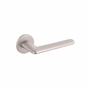 T3098R5SPL Tupai Rapido 5S Line Tavira Lever Door Handle on 5mm Slimline Round Rose - Pearl Nickel