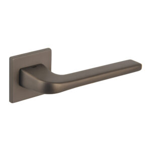 T4007S5STT Tupai Rapido 5S Line Canha Lever Door Handle on 5mm Slimline Square Rose - Titanium