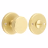 Burlington Westbourne Knurled Turn & Release Satin Brass