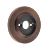 Replacement Roses for Porcelain Door Knobs 60mm Dark Bronze