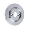 Replacement Roses for Porcelain Door Knobs 60mm Satin Chrome