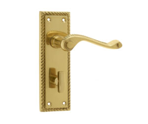 Jedo Georgian Suite Lever on Plate