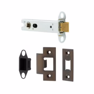 Jedo Heavy Duty Tubular Latches - 45 Degree Short Travel 102mm Dark Bronze