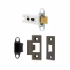 Jedo Heavy Duty Tubular Latches - 45 Degree Short Travel 64mm Antique Brass