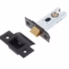 Jedo Heavy Duty Tubular Latches - 45 Degree Short Travel 64mm Black