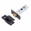Jedo Heavy Duty Tubular Latches - 45 Degree Short Travel 76mm Black