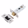 Jedo Heavy Duty Tubular Latches - 45 Degree Short Travel 76mm Polished Stainless Steel