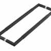 Nero Mitred Knurled Pull handles B/B Fixing
