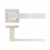 Sirius Door Handle on Rose Grade 304 Satin Stainless Steel