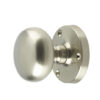 Jedo Mushroom Mortice Door Knobs 60mm Diameter Satin Nickel