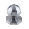 Jedo Bayswater Centre Door Knobs 65mm Satin Chrome