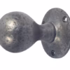 Jedo Ball Shape Mortice Door Knobs Pewter