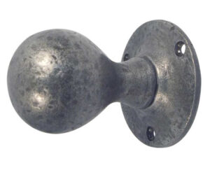 Jedo Ball Shape Mortice Door Knobs Pewter