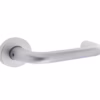 19mm Round Bar Handle on Rose Satin Anodised Aluminium