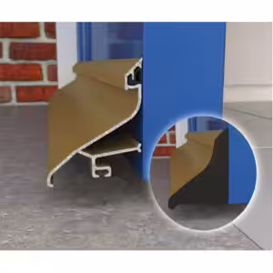 ERD Rain Deflector- External deflector strip suitable for UPVC and Timber doors