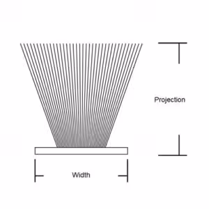 PVC Pile Weather Set (PVC carrier with polypropylene pile)