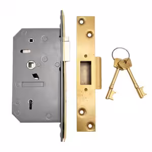 3R35 Non British Standard 5 Lever Deadlocking Mortice NightLatch
