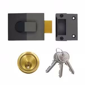 5 Pin Modern Deadbolt Rim Nightlatch