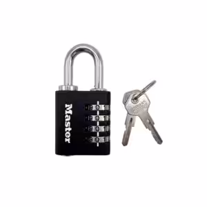 7641 40mm Open Shackle Combination Padlock
