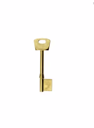 Genuine British Standard Mortice Key Blank PB