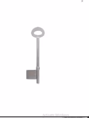 4.5 Gauge Rim Lock Key Blank 16mm Bit