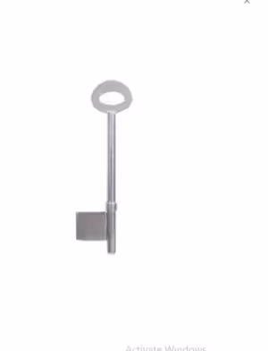 6 Gauge Rim Lock Key Blank 16mm Bit
