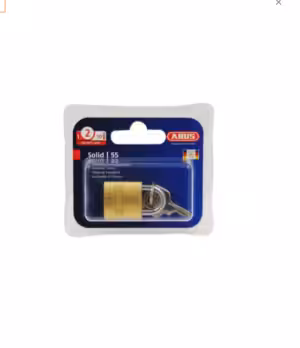 Series 25mm Open Shackle Brass Padlock
