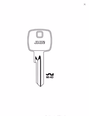MI-4D Mila 6 Pin Copy Blank
