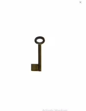 11 Gauge Pipe Cabinet Key Blank Medium Bit