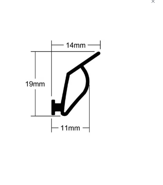 Double Door Bubble Gasket