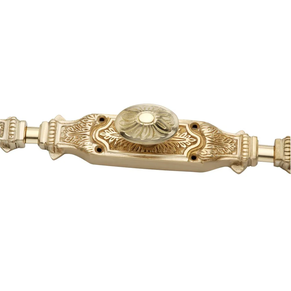 Floral Espagnolette/Crémone Lock Bolt for up to 9' tall Doors/Windows - Image 7