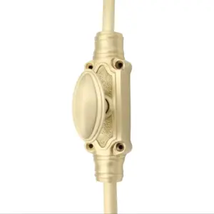 Hampton Reeded Cremone Bolt by Euro Art