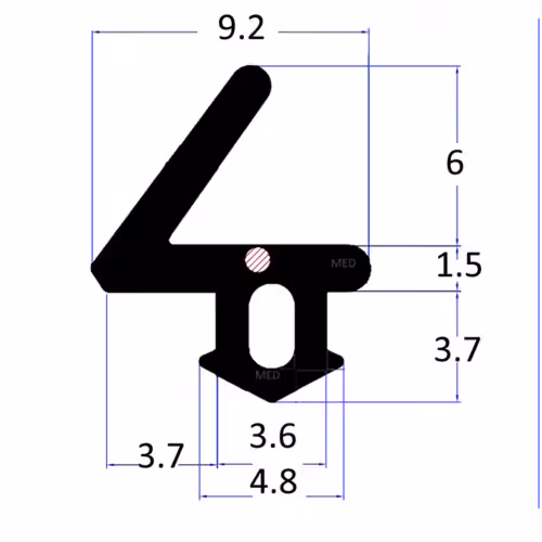 FLIP003 Flipper Gasket