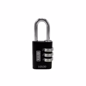 105 30mm Open Shackle Aluminium Combination Padlock