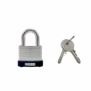 130 30mm Open Shackle Laminated Steel Padlock