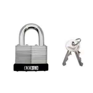 130 50mm Open Shackle Laminated Steel Padlock
